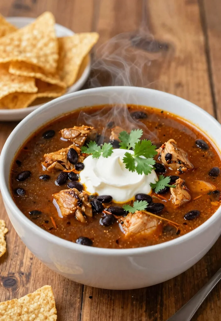 18 Dinner Recipes with Chicken: Easy Family Favorites for Busy Weeknights - 13. Spicy Chicken and Black Bean Soup 1