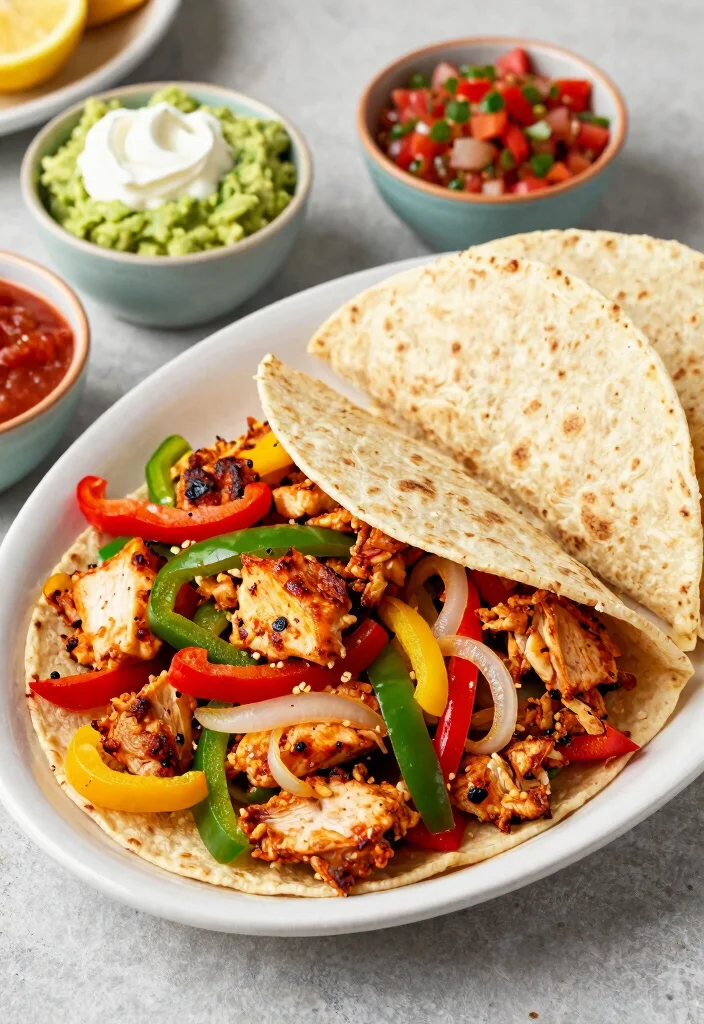 18 Dinner Recipes with Chicken: Easy Family Favorites for Busy Weeknights - 14. Chicken Fajitas 1