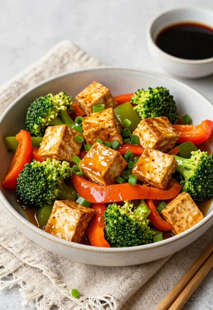 18 Food Recipes for Dinner: Simple Everyday Ideas 3 18 Food Recipes for Dinner: Simple Everyday Ideas - 2. Veggie Stir-Fry with Tofu 1
