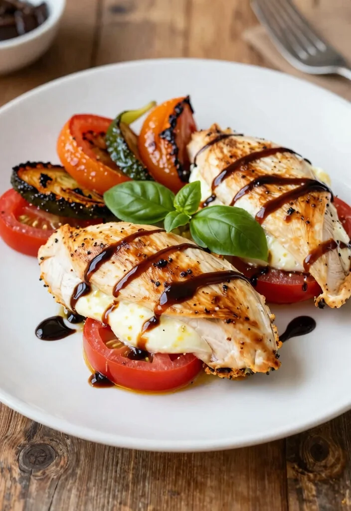 18 Food Recipes for Dinner: Simple Everyday Ideas 9 18 Food Recipes for Dinner: Simple Everyday Ideas - 8. Caprese Stuffed Chicken 1