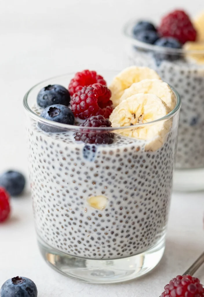 18 Gluten Free Vegetarian Recipes: Healthy Flavorful Plates - 17. Chia Seed Pudding 1