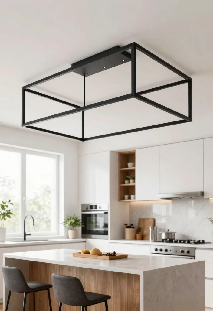 15 Ceiling Lamp Design Ideas With Contemporary Flair 3 15 Ceiling Lamp Design Ideas With Contemporary Flair - 2. Geometric Metal Fixtures 1