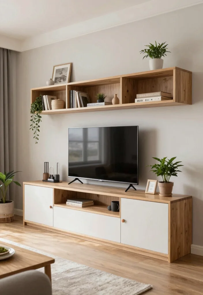 15 Drawing Room TV Unit Ideas With Elegant Finish - 15. Custom-Built Solutions 1