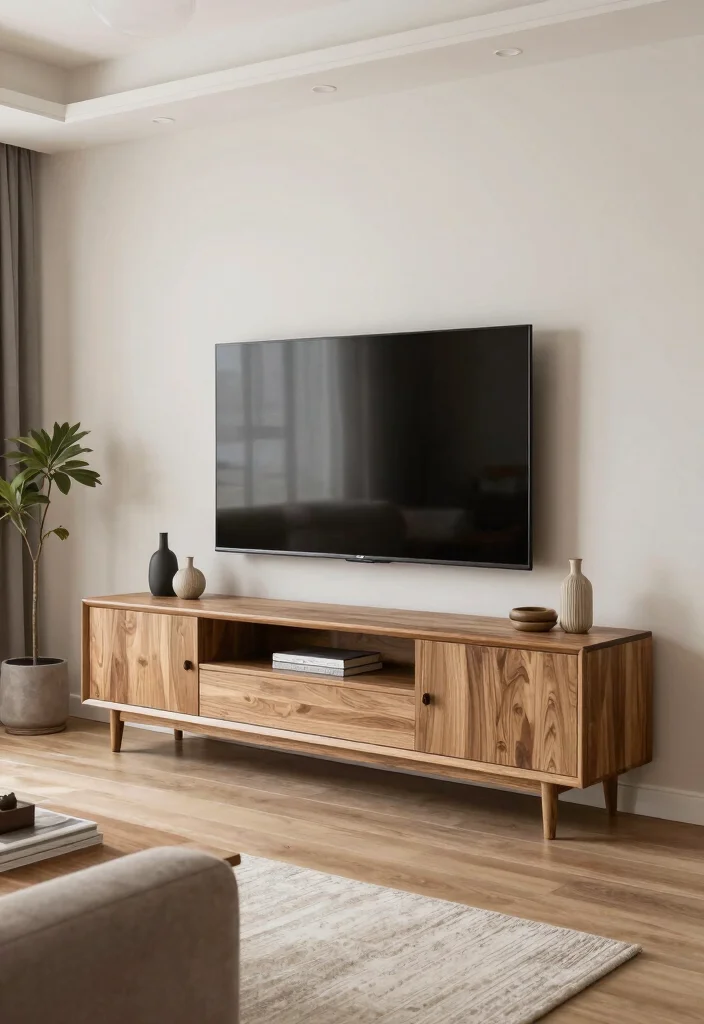 15 Unique TV Stand Ideas That Make a Statement - 15. Custom Built-In Stand 1
