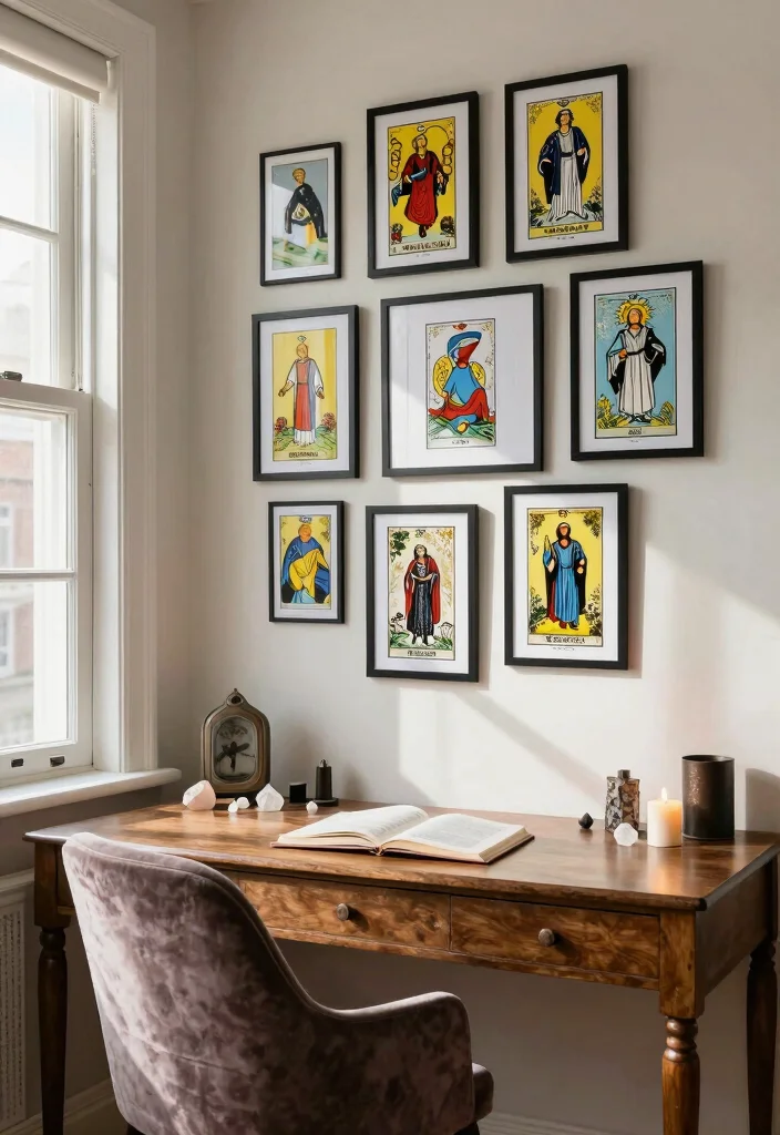 15 Witchy Wall Art Ideas With Mystical Aesthetic Vibes 4 15 Witchy Wall Art Ideas With Mystical Aesthetic Vibes - 3. Tarot Card Art Prints 1