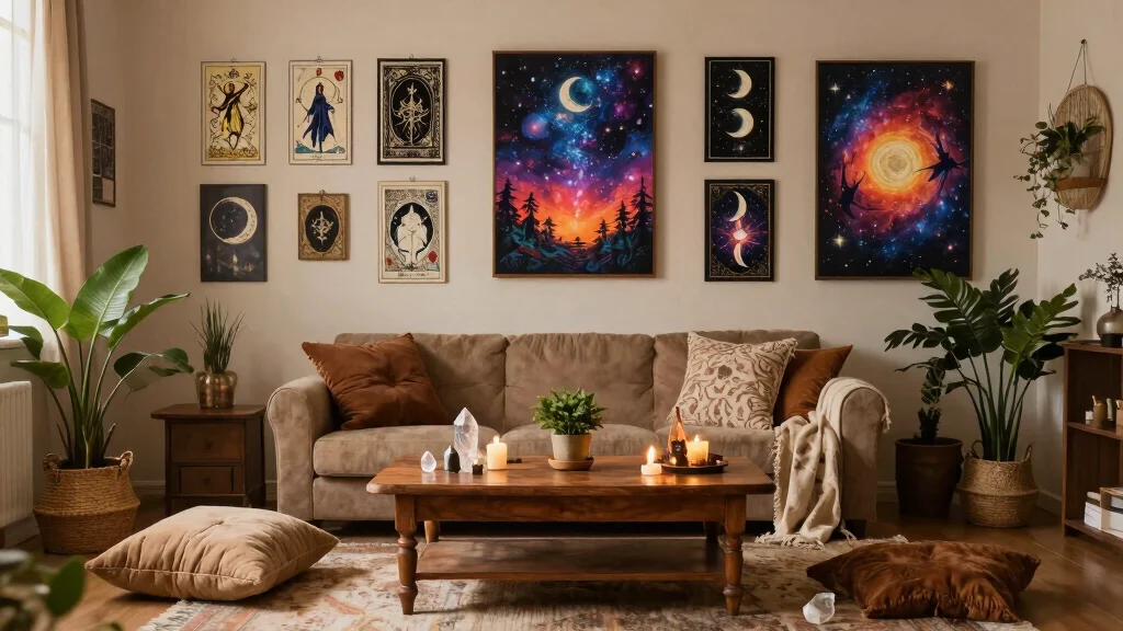 15 Witchy Wall Art Ideas With Mystical Aesthetic Vibes