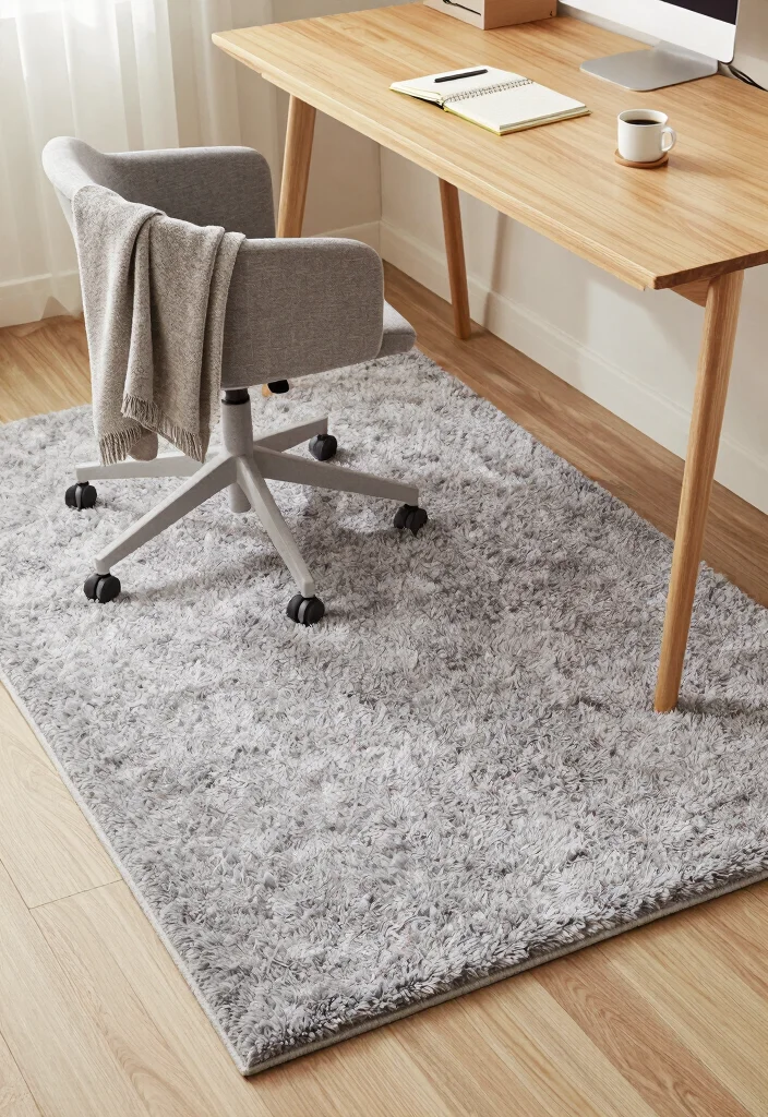 16 Home Office Rug Ideas That Elevate Your Workspace 4 16 Home Office Rug Ideas That Elevate Your Workspace - 3. Cozy Wool Rugs 1