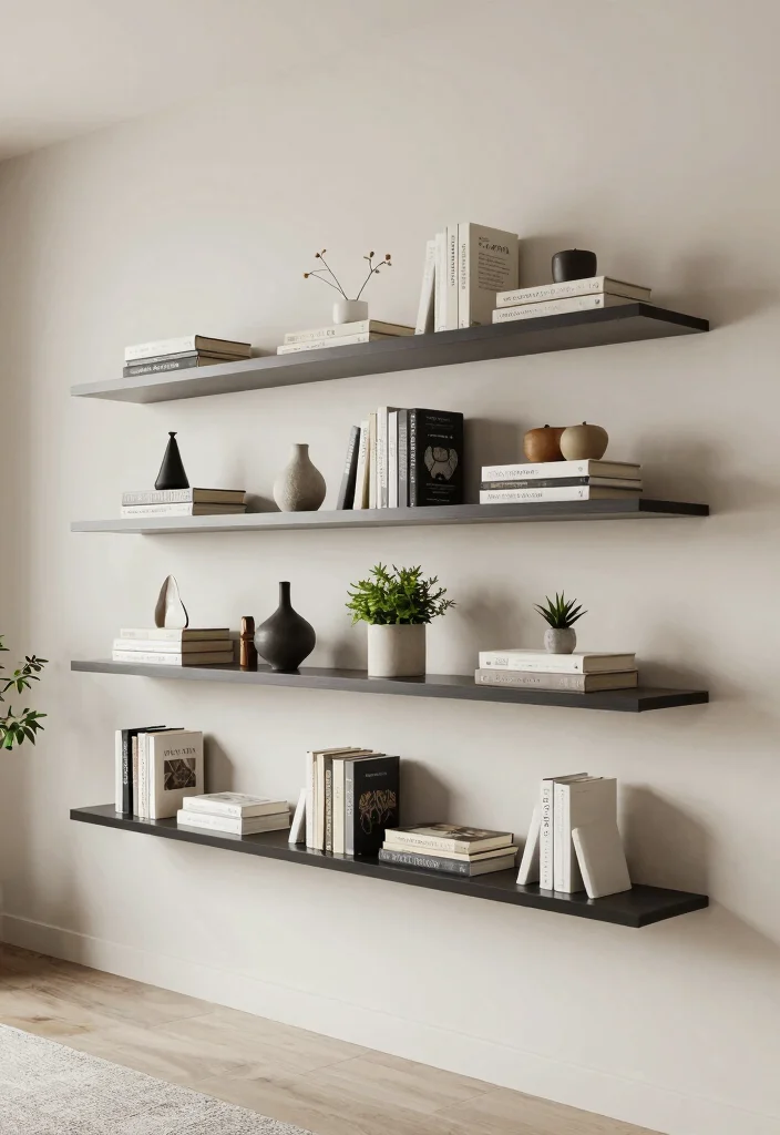16 Living Room Shelf Ideas That Look Designer Styled 14 16 Living Room Shelf Ideas That Look Designer Styled - 13. Floating Shelves 1