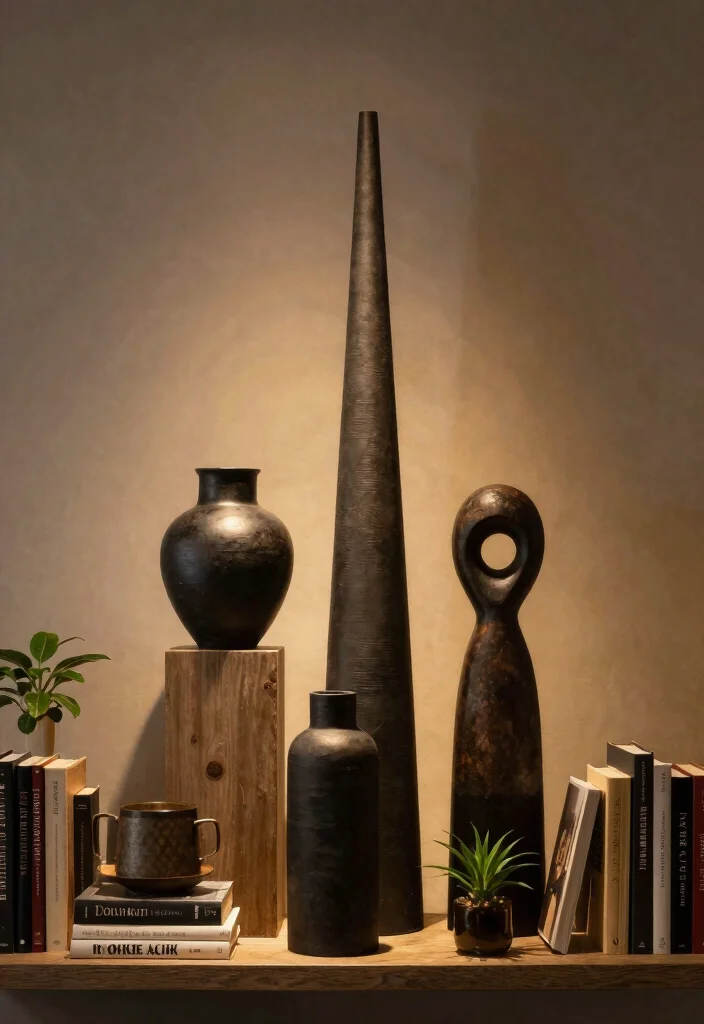 16 Living Room Shelf Ideas That Look Designer Styled 7 16 Living Room Shelf Ideas That Look Designer Styled - 6. Play with Heights 1