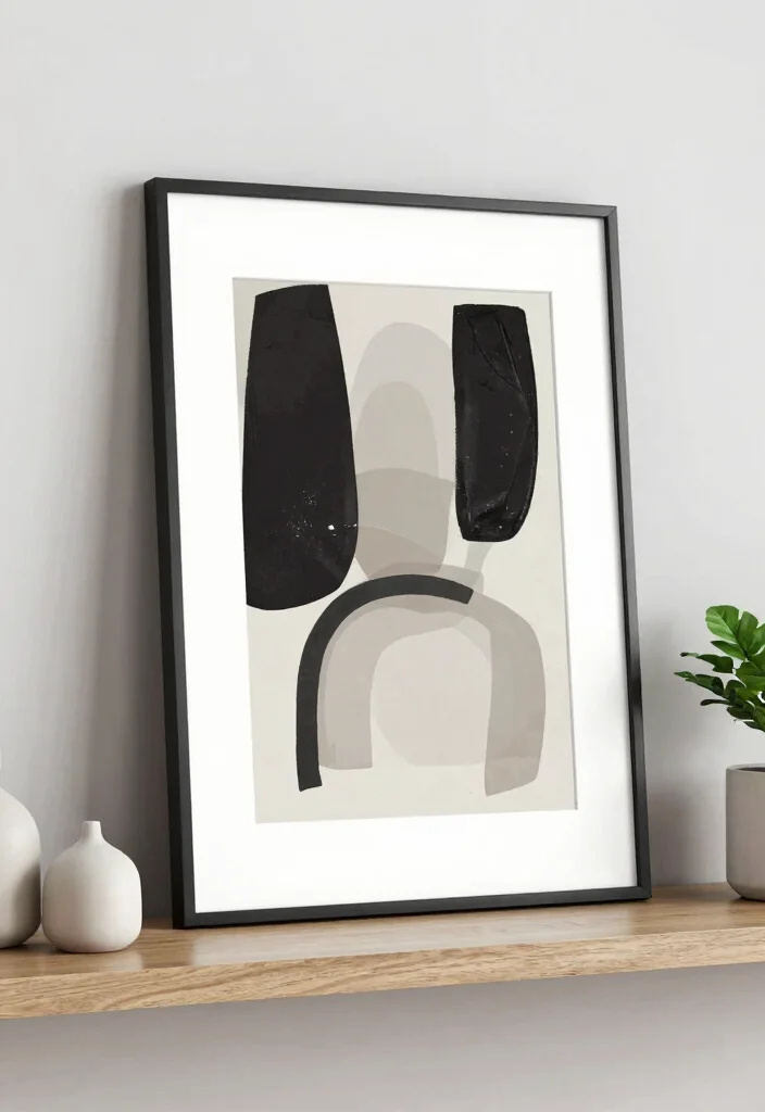 16 Living Room Shelf Ideas That Look Designer Styled 8 16 Living Room Shelf Ideas That Look Designer Styled - 7. Minimalist Artwork 1