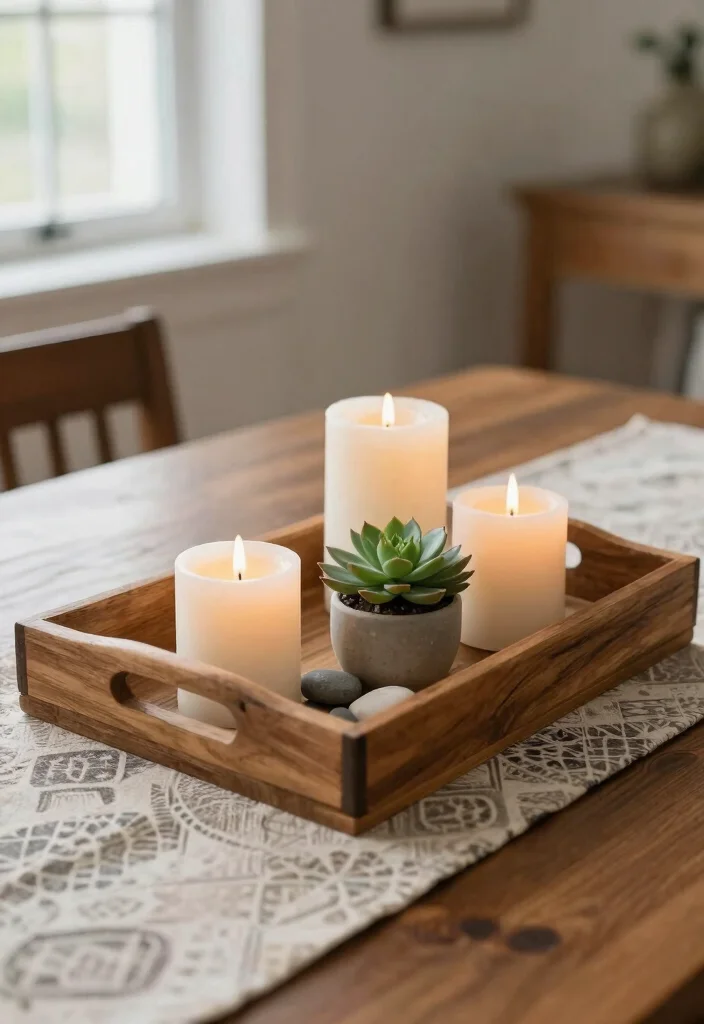 16 Wood Display Stand Ideas With Functional Style - 14. Rustic Wood Trays 1