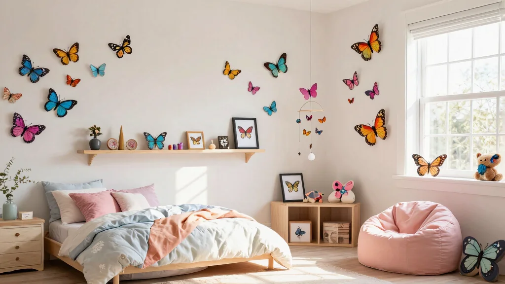 17 Butterfly Wall Decor Ideas With Delicate Charm