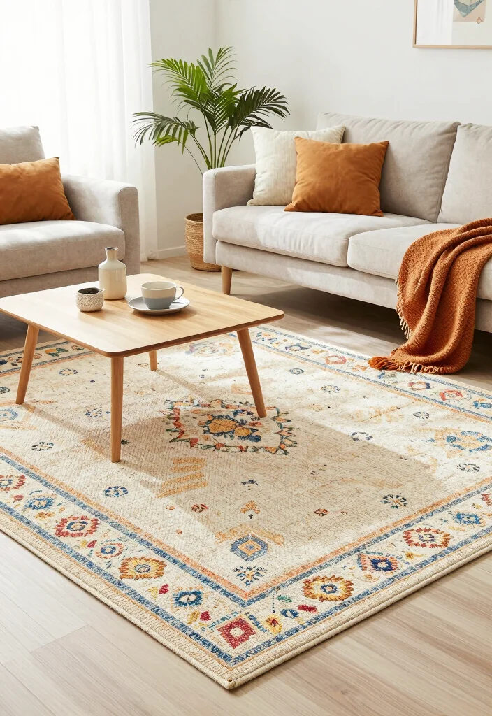 17 Lounge Carpet Ideas That Add Cozy Texture 11 17 Lounge Carpet Ideas That Add Cozy Texture - 10. Eco-Friendly Cotton Rugs 1