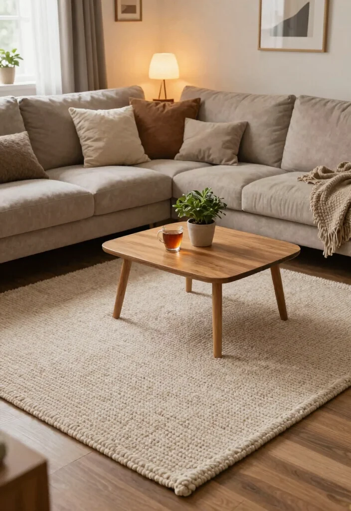 17 Lounge Carpet Ideas That Add Cozy Texture 10 17 Lounge Carpet Ideas That Add Cozy Texture - 9. Knitted and Crocheted Rugs 1