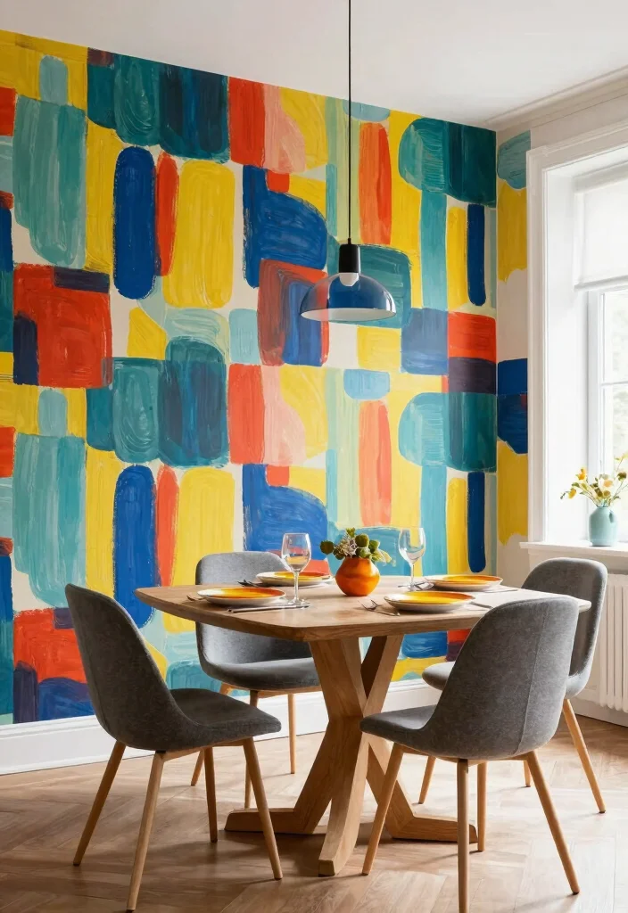 17 Wall Panels With Wallpaper Ideas That Elevate Interiors - 10. Bold Patterns to Make a Statement 1
