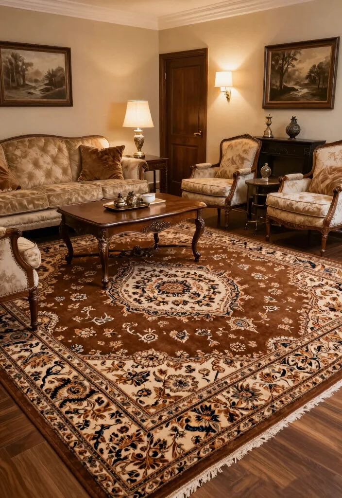 18 Brown Carpet Texture Ideas With Warm Earthy Tones 15 18 Brown Carpet Texture Ideas With Warm Earthy Tones - 14. Heirloom-Quality Carpets for Timeless Elegance 1