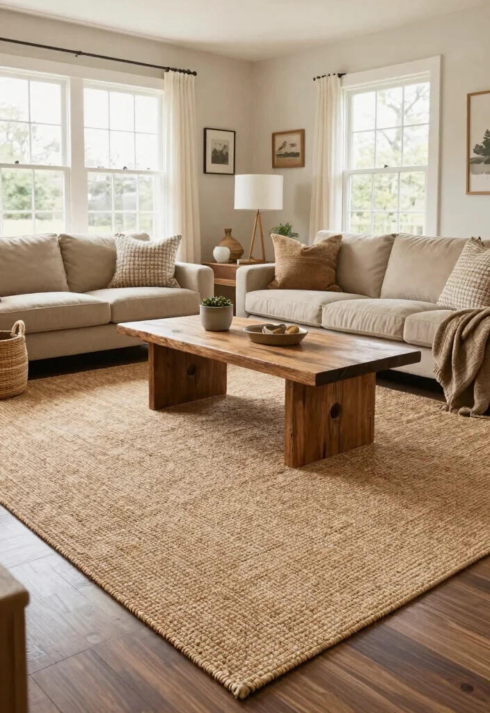 18 Brown Carpet Texture Ideas With Warm Earthy Tones 18 18 Brown Carpet Texture Ideas With Warm Earthy Tones - 17. Natural Fiber Blends for Eco-Friendly Choices 1