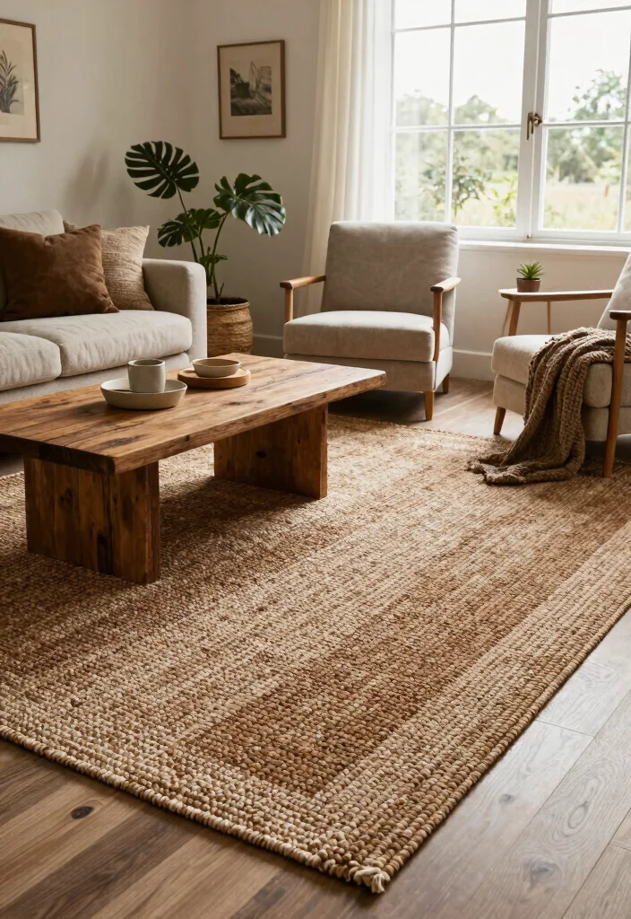 18 Brown Carpet Texture Ideas With Warm Earthy Tones 3 18 Brown Carpet Texture Ideas With Warm Earthy Tones - 2. Jute and Wool Blends for Sustainable Style 1